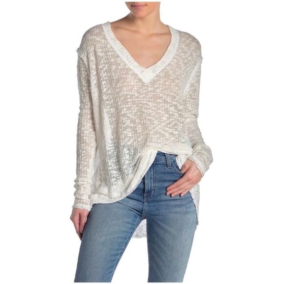 We The Free Ocean Air Hacci in White - Picture 3 of 9